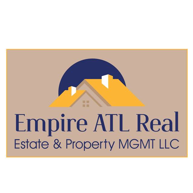 Empire ATL Real Estate & Property MGMT LLC logo with house illustration